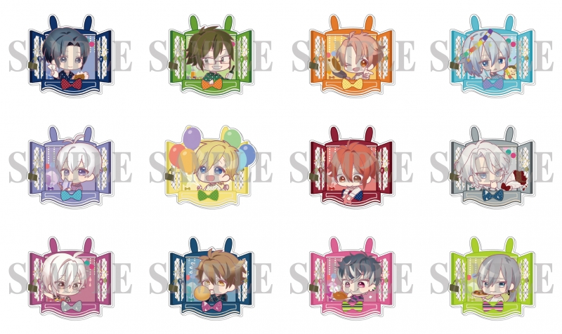 アイドリッシュセブン　アパートメントバッジコレクション