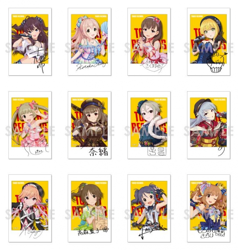 アイドルマスター シンデレラガールズ × TOWER RECORDS キャラナップコレクション