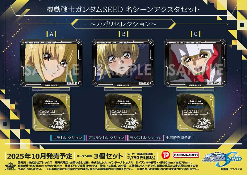 機動戦士ガンダムSEED 名シーンアクスタセット～カガリセレクション～