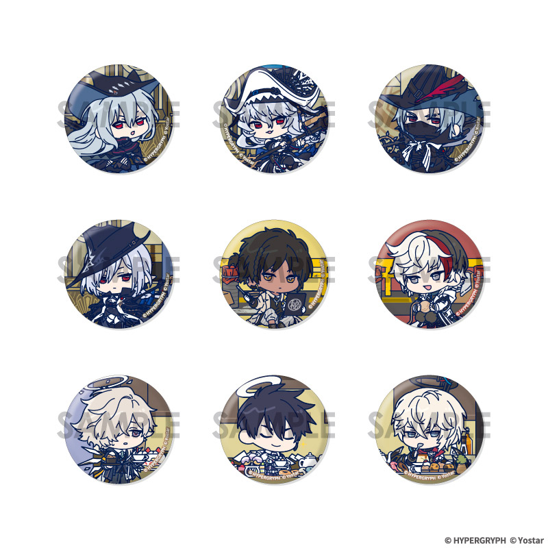 アークナイツ わちゃっと！トレーディング缶バッジ Vol.2