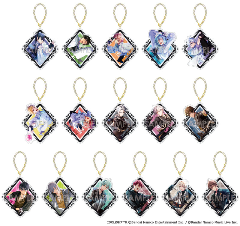 アイドリッシュセブン きゃらふぃーゆアクリルキーホルダー Vol.3