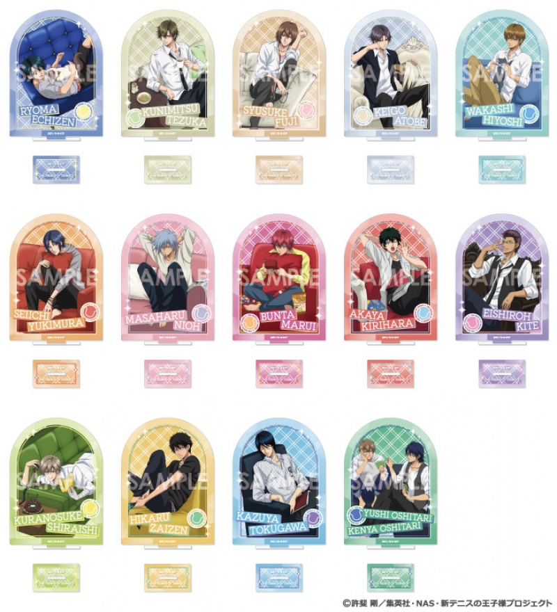 新テニスの王子様 アクリルスタンド～王子様達のリラックスタイム～