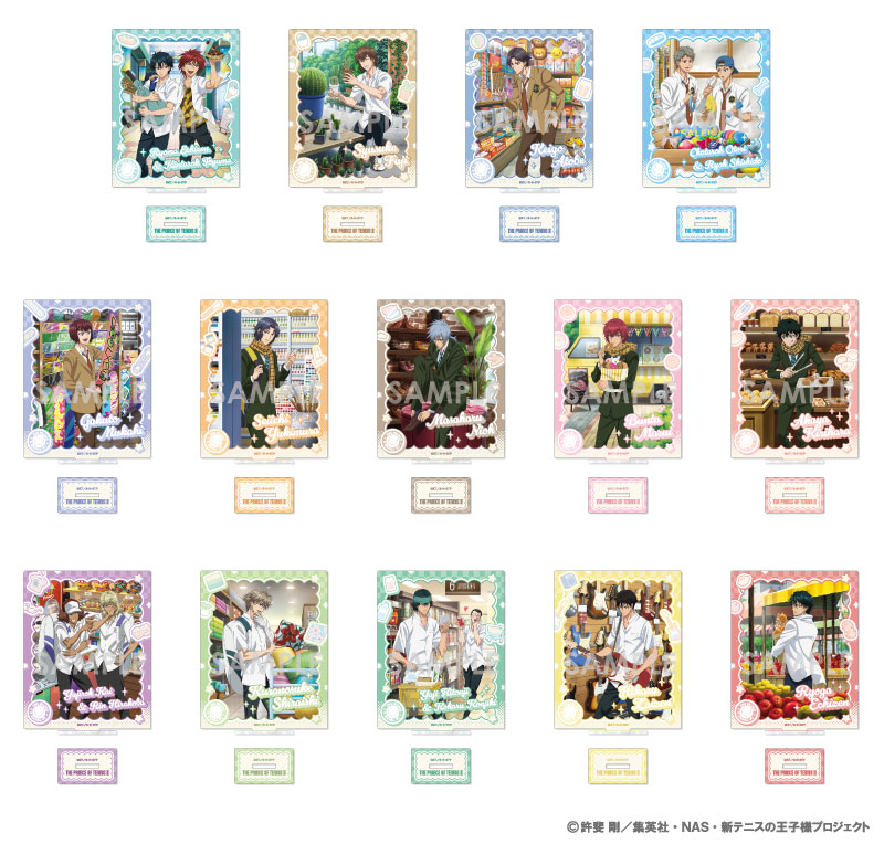 新テニスの王子様 アクリルスタンド―in SHOPPING―