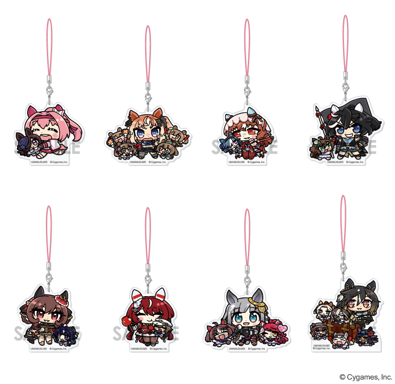 ウマ娘 プリティーダービー アクリルストラップ～ぬいぐるみといっしょ～ Vol.6