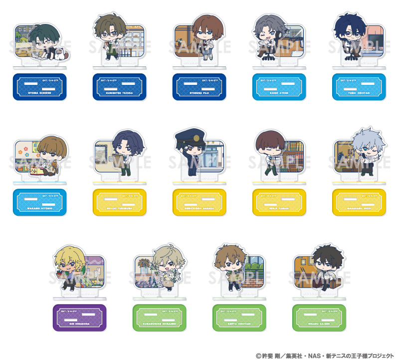 新テニスの王子様 ミニキャラアクリルスタンド―WORKPLACE―